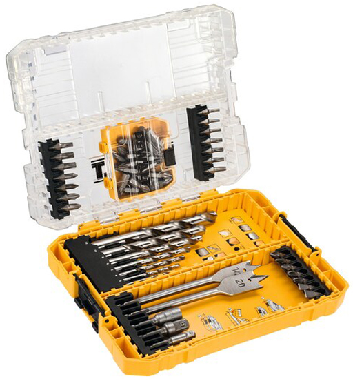 DEWALT 55PC METAL&WOOD DRILL DRIVE SET