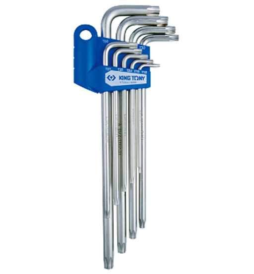 KING TONY ALLEN KEY SET TORX T10 - T50MM