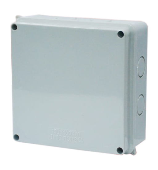 WATERPROOF ENCLOSURE BOX(RTX100X100X70MM) W/O KNOB GREY-BLIT