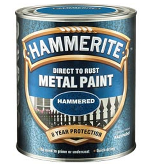 HAMMERITE METAL PAINT HAMMERED GOLD 250ML