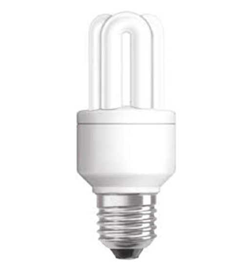 OSRAM ENERGY SAVER LAMP 8W/827 E27 W/W  
