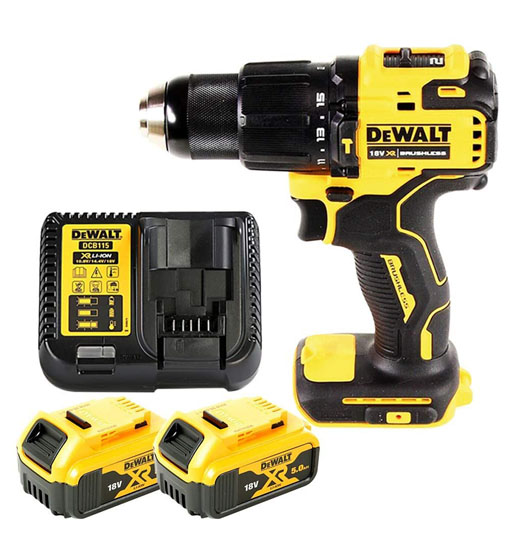 DEWALT 18V XJ BRUSHLESS COMPACT COMBI DRILL