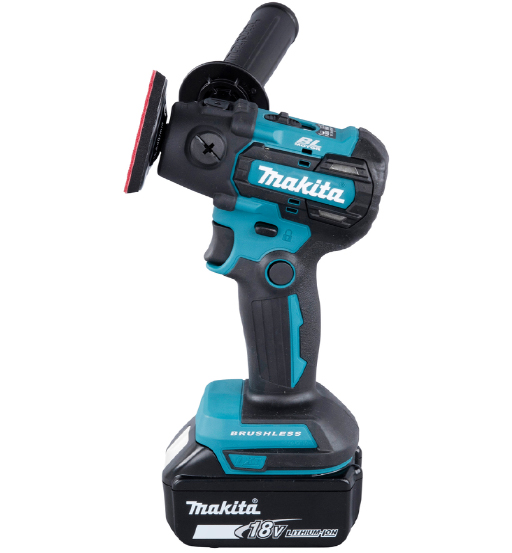 MAKITA CORDLESS SANDER POLISHER (BL/XPT) FOR 18V LI-ION LXT 75MM WITH POWER PACK XGT