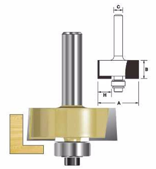 ARDEN ROUTER BIT REBATE CUTTER BEARING 3