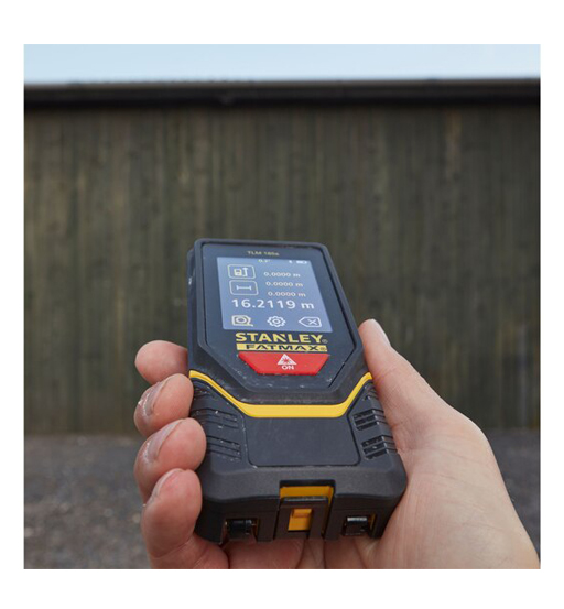 STANLEY® FATMAX® 50M LASER DISTANCE MEASURER WITH BLUETOOTH CONNECTIVITY(TLM165S)