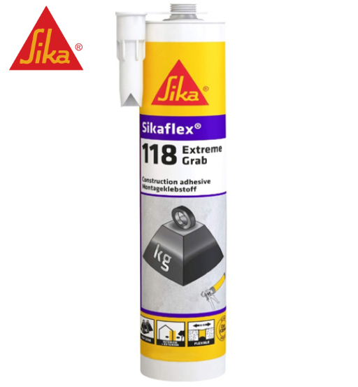 SIKAFLEX EXTREME GRAB WHITE CONSTRUCTION ADHESIVE-290ML