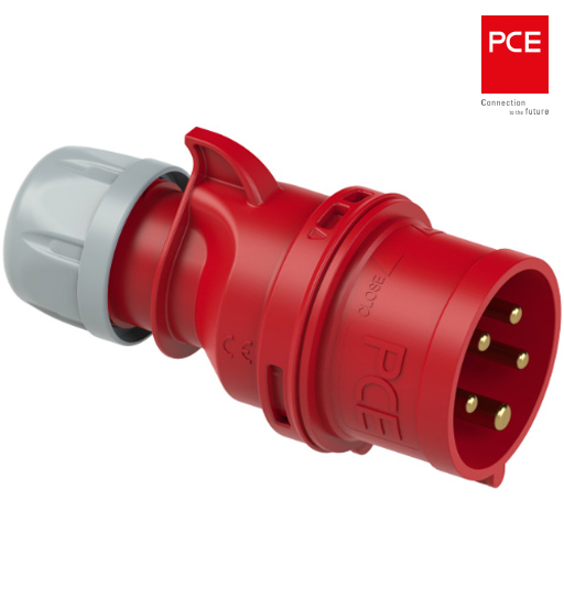 PCE IND PLUG 32 AMP 5 PIN 415V          