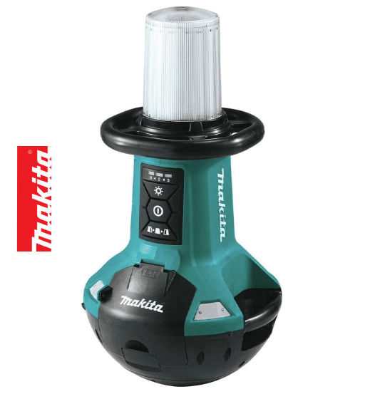 MAKITA CORDLESS AREA WORKLIGHT FOR 18V LI-ION LXT AND AC WITH BATTERY AND CHARGER KIT